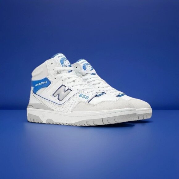 New Balance 650R Angora Marine Blue Sneaker - Men's Size 12 - BB650RWI - Picture 4 of 7